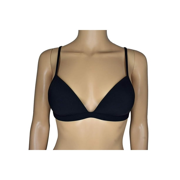 La Perla Women's Black Stretch Cotton Padded Underwire T-Shirt Bra La Perla Women's Black Stretch Cotton Padded Underwire T-Shirt Bra